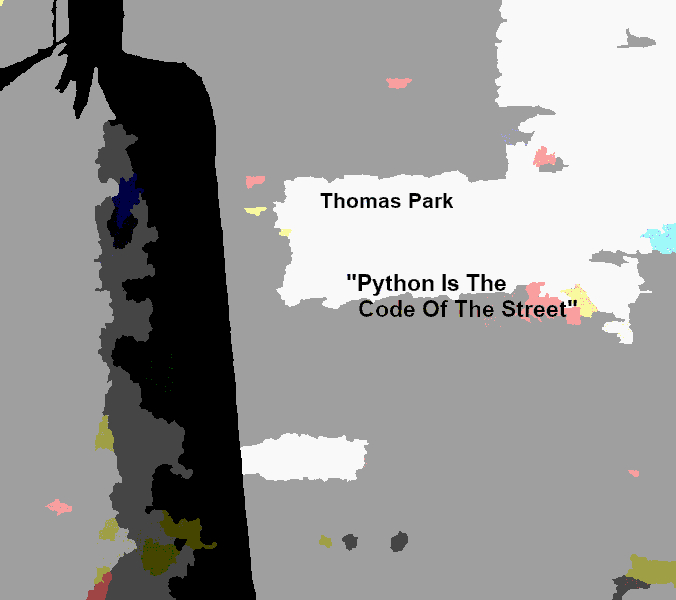 Thomas Park – Python Is The Code Of The Street (LP)